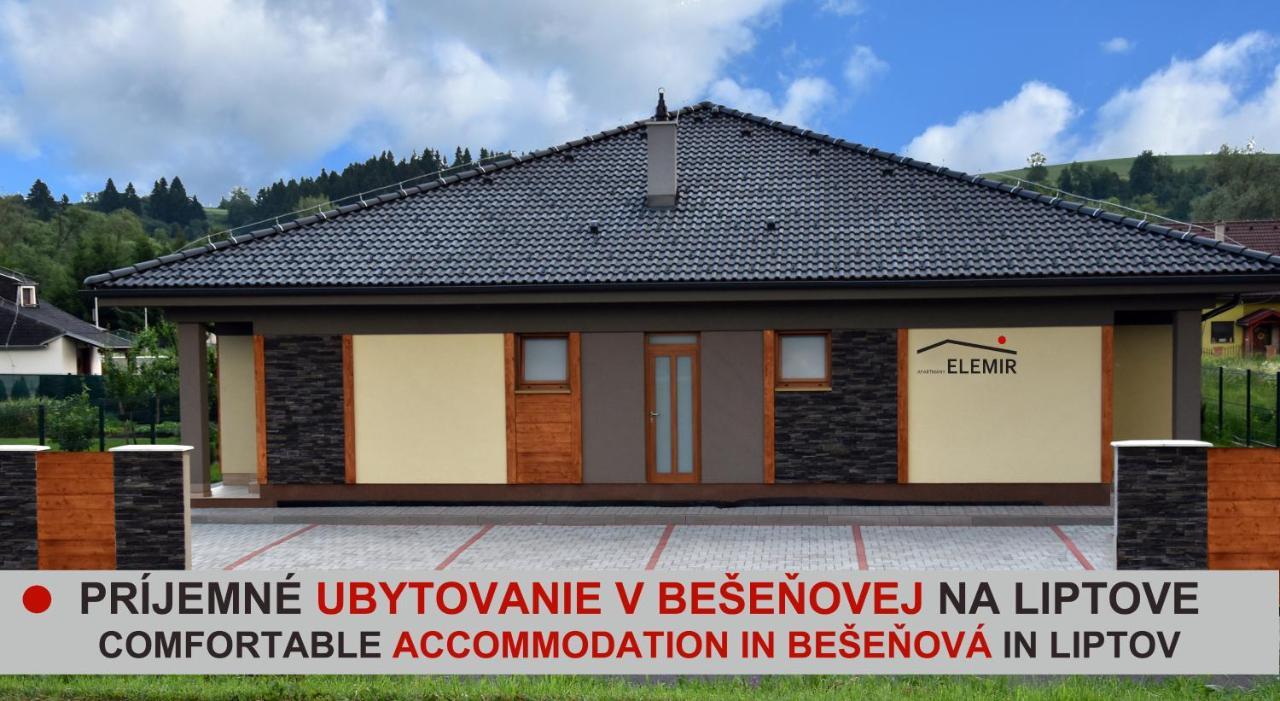 Appartement Elemir à Bešeňová Extérieur photo
