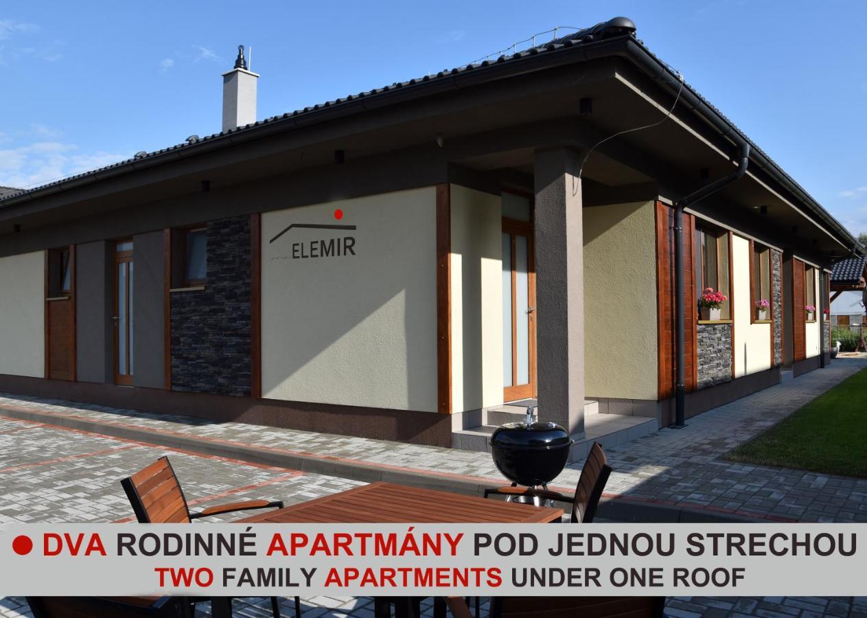 Appartement Elemir à Bešeňová Extérieur photo